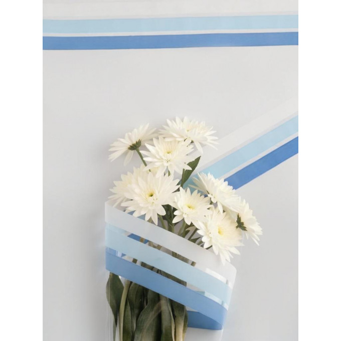 Пленка цветная 70см/200гр Кант 3-цветный ЛАВАНДА