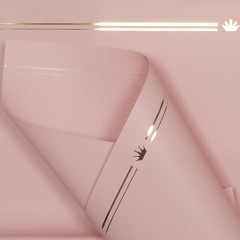 Пленка в листах Корона 58*58см 65 мкр РОЗОВЫЙ (20 лист.)