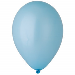 Воздушный шар латексный без рисунка 12"/72 Пастель Baby Blue