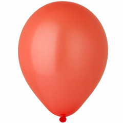 Воздушный шар латексный без рисунка 5"/78 Пастель Коралл/Coral
