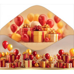 Конверт для денег "С Днём рождения!"