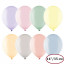 Воздушный шар латексный 14" Кристалл ассорти Экстра BUBBLE 50шт.