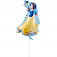 Воздушный шар фольгированный Мини-фигура 17"/43 см Принцесса Белоснежка в упак.