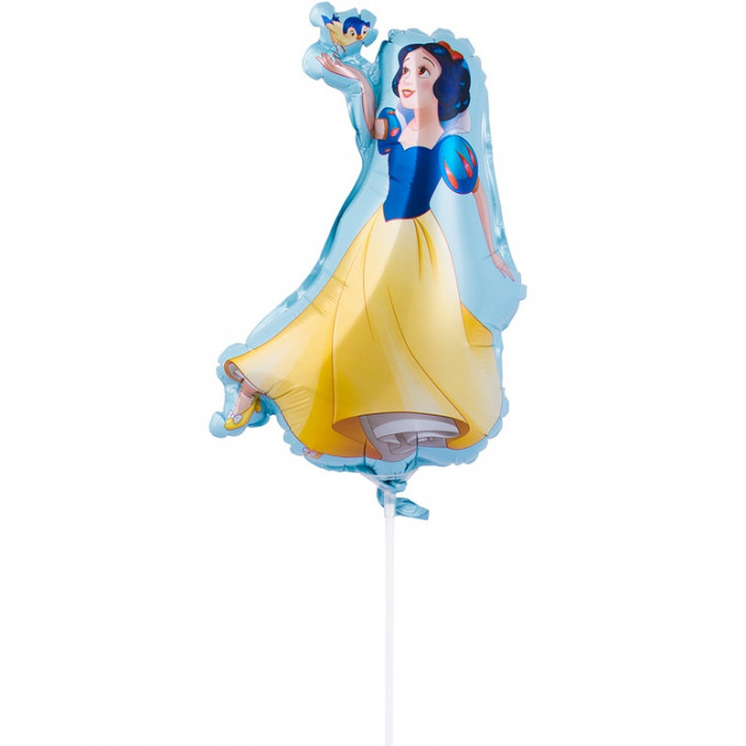 Воздушный шар фольгированный Мини-фигура 17"/43 см Принцесса Белоснежка в упак.