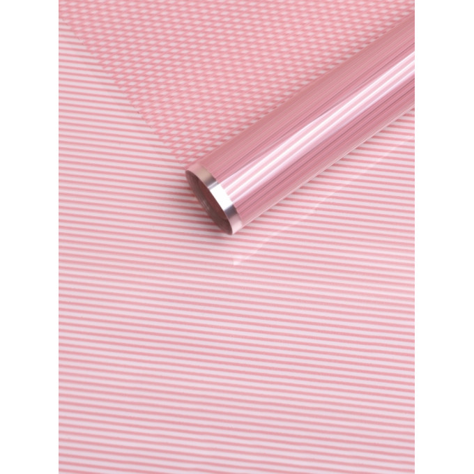 Пленка цветная 70см/200гр Плиссе Розовый пыльный