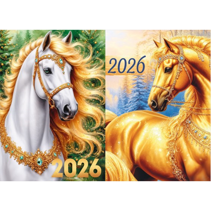 Открытка мини Символ года (2в*10)