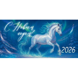 Конверт для денег "С Новым годом! 2026" (символ года)