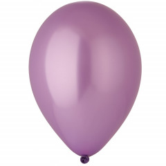 Воздушный шар латексный без рисунка 10"/63 Металлик Сиреневый/Lilac