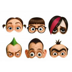 Набор карнавальных масок (девушки+мужчины) ПРЕДЗАКАЗ