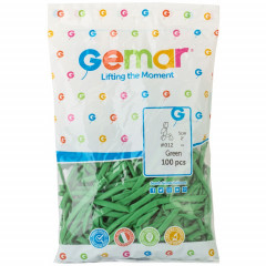 Воздушный шар латексный для моделирования ШДМ 260-2/12 Пастель Green