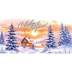 Конверт для денег С Новым годом