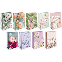 Пакет подарочный 18*22,3*10 см Женский Микс №1 (9в*1)