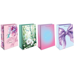 Пакет подарочный 26*32*12 см Женский Микс (4в*2)
