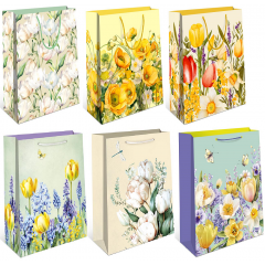 Пакет подарочный 33*42,5*10 см Женский Микс ВЕСНА (6в*1)
