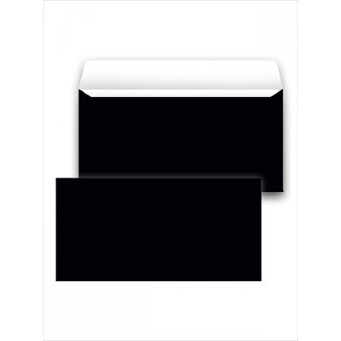 Конверт художественный евро "Черное дерево"