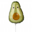Воздушный шар фольгированный 14"/36 см Мини-фигура Авокадо