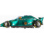 Воздушный шар фольгированный 43" Фигура Гоночный автомобиль Формула 1 зеленый 36*91 см