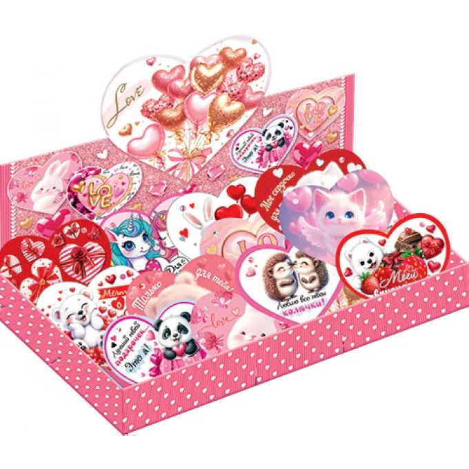 Набор мини-открыток LOVE МИКС 140 шт