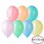 Воздушный шар латексный 14" Пастель ассорти MACARON 50 шт