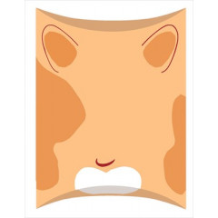 Коробочка для подарка без надписи (собачка)