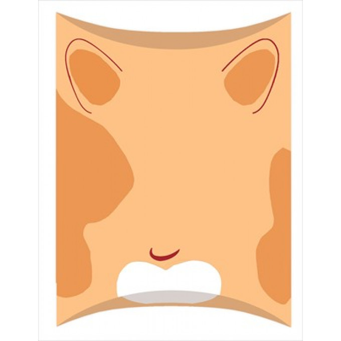 Коробочка для подарка без надписи (собачка)
