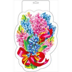 Мини-плакат "Гиацинты"