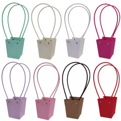 ПЛАЙМ пакет для цветов и подарков 9*6,5*10см АССОРТИ (8в*1)