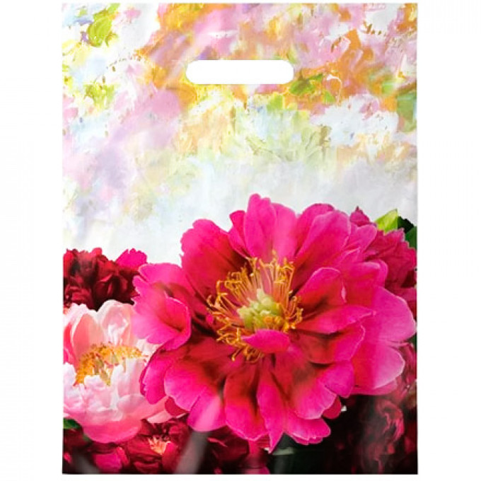 Пакет полиэтиленовый с вырубной ручкой 30*40  ПРИМА