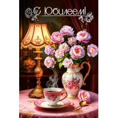 Открытка "С Юбилеем!"