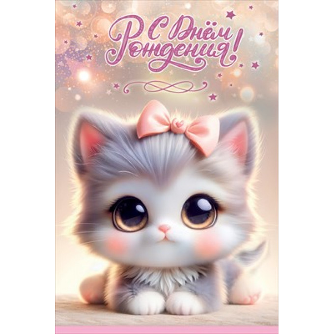 Открытка "С Днём рождения!"
