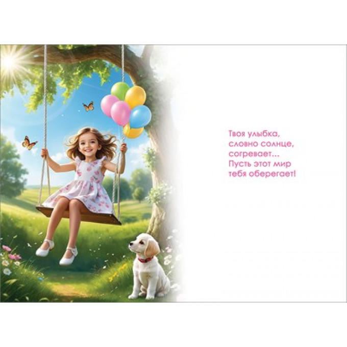 Открытка "Милой Внучке"