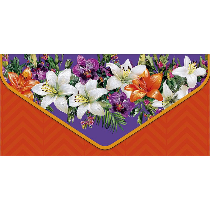 Конверт для денег Цветы