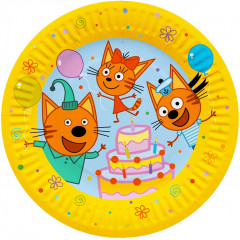 Тарелки 18 см Три Кота Сладкий праздник