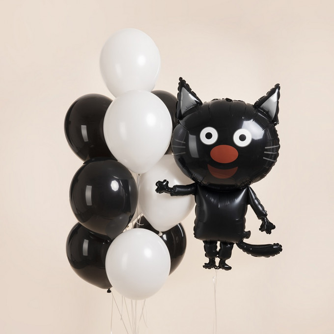 Воздушный шар фольгированный  Фигура 41"/104 см Три Кота Сажик