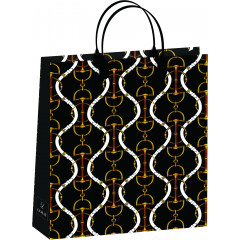 Сумка пластиковая мягкая 32*42 см Пряжки