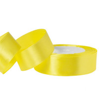 Лента атласная 25мм*25 Y Желтый