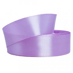 Лента атласная 25мм*25 Y Сиренево-розовый