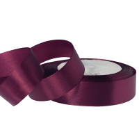 Лента атласная 25мм*25 Y Сливовый