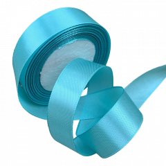 Лента атласная 25мм*25 Y Голубой