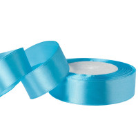 Лента атласная 25мм*25 Y Голубой