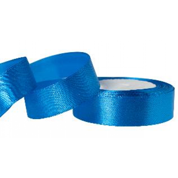 Лента атласная 25мм*25 Y Синий