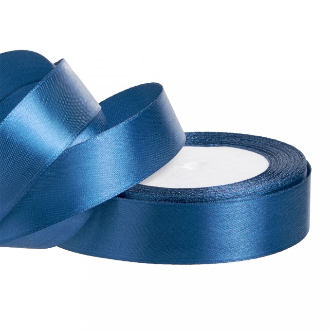 Лента атласная 25мм*25 Y Синий