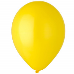 Воздушный шар латексный без рисунка 5"/03 Пастель Yellow