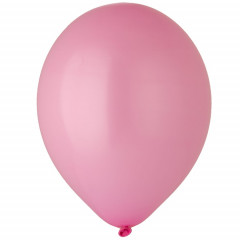 Воздушный шар латексный без рисунка 5"/06 Пастель розовый/Rose