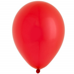 Воздушный Шар латексный 12" Метал Красный/ Red