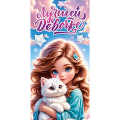 Конверт для денег "Лучшей девочке!"