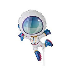 Воздушный шар фольгированный мини-фигура 14"  Космонавт 37 см