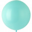 Воздушный шар латексный без рисунка 24" Стандарт Macaron Mint