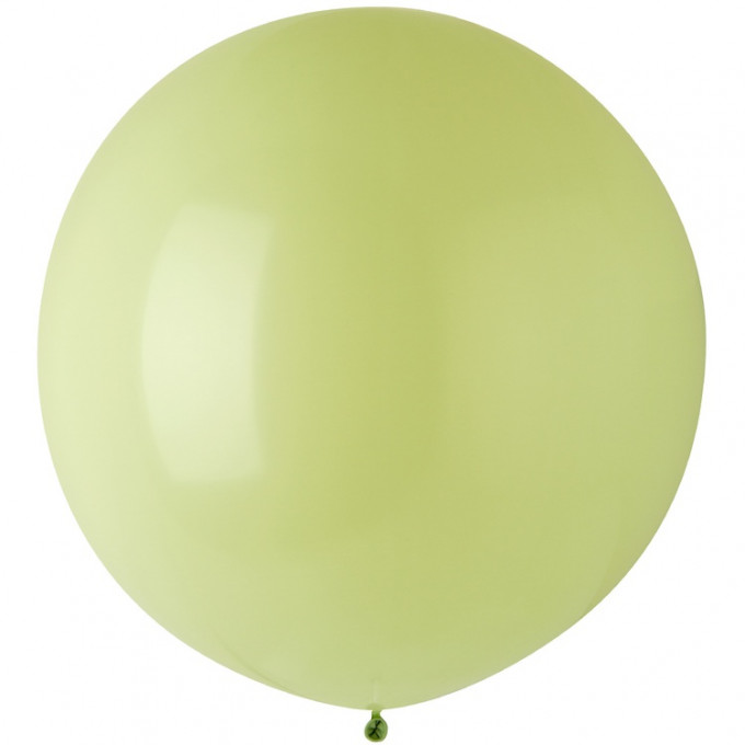 Воздушный шар латексный без рисунка 24" Стандарт Macaron Pistachio