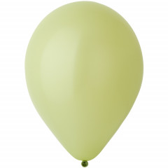Воздушный шар латексный без рисунка 5" Стандарт Macaron Lemon